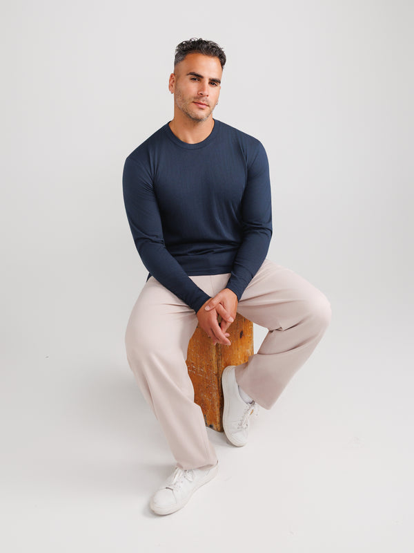 Navy Langarm