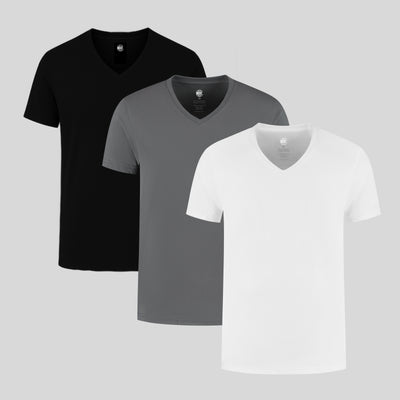 Mono V-Ausschnitt 3er-Pack