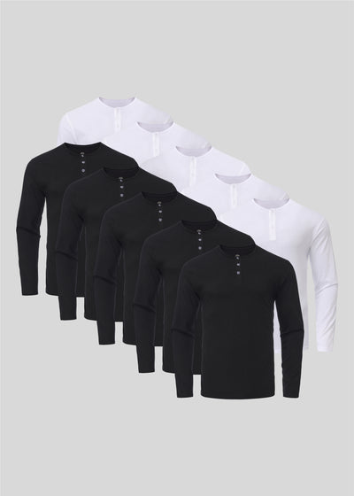 Yinyang Henley 10er-Pack