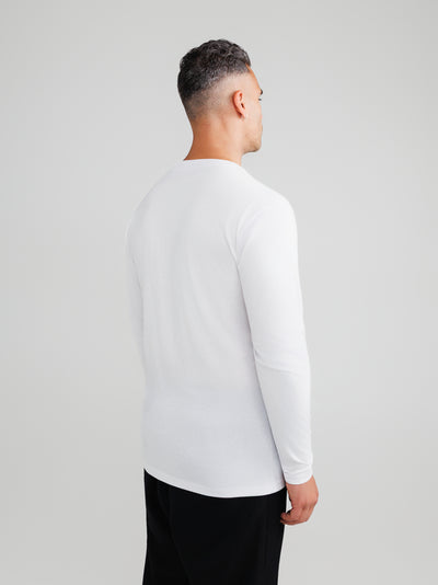 White Long Sleeve 3-pack