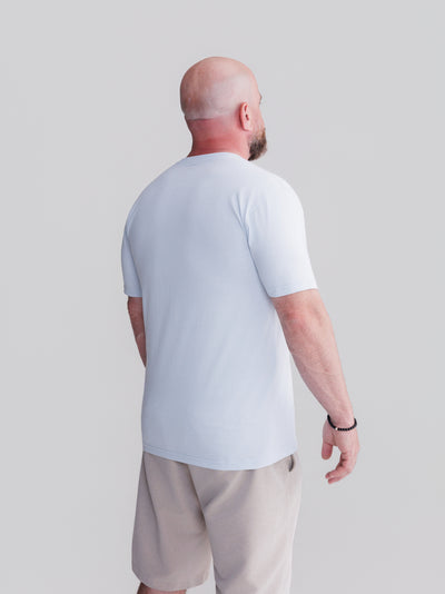 Cool Blue V-Neck