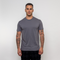 Dunkelgraues T-Shirt mit Rundhal