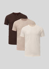 Braun, Taupe, Off-White