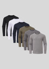 Schwarz, Weiß, Marineblau, Olivgrün, Grau, Hellgrau