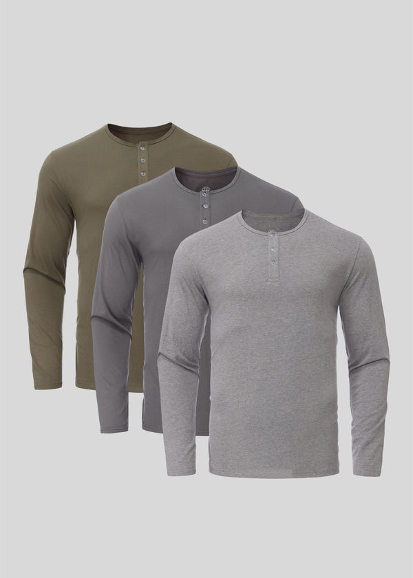 Mars Henley 3er-Pack