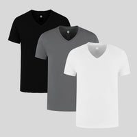 Mono V-Ausschnitt 3er-Pack